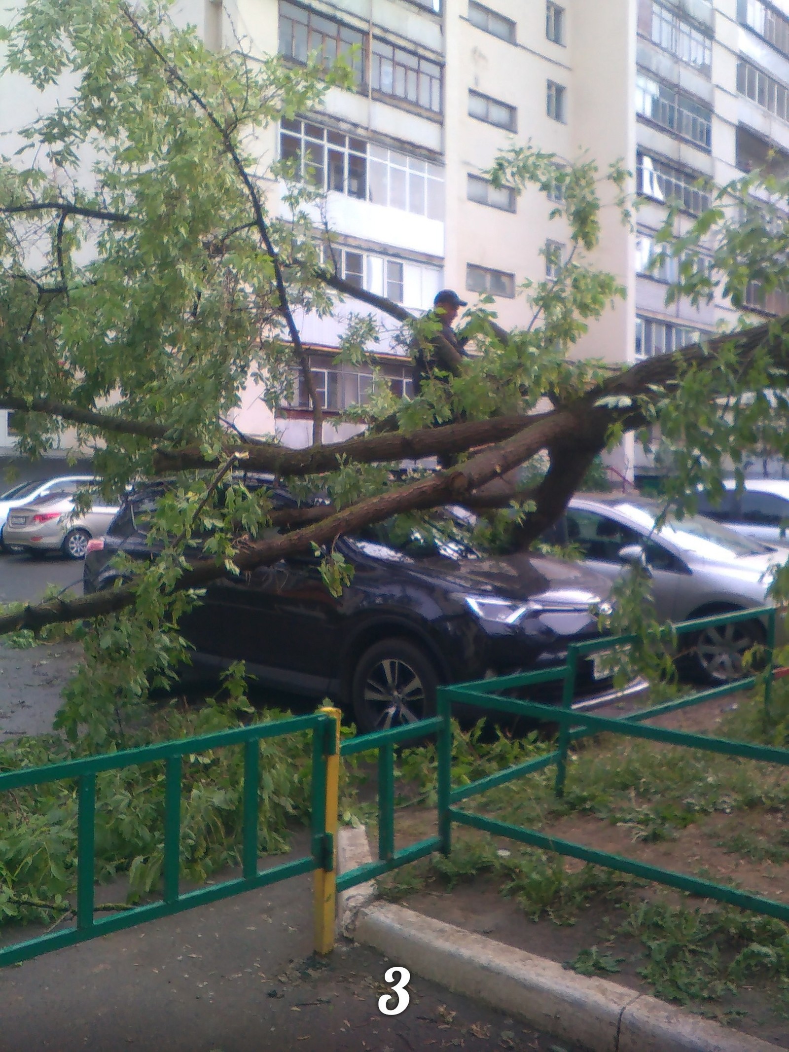 Ураган в Саранске | Пикабу