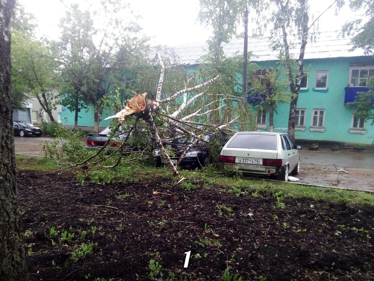 Ураган в Саранске | Пикабу