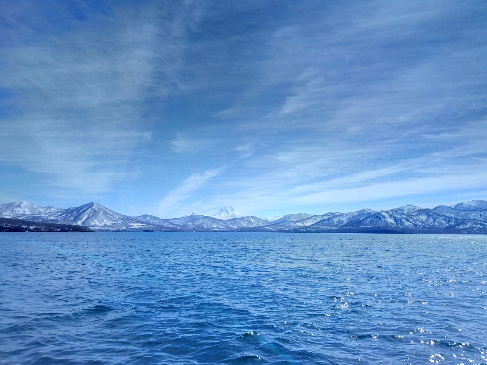 A few photos from sea trials of MRK. - My, Kamchatka, Volcano, Longpost, Koryaksky Volcano, Avachinsky volcano, Vilyuchinsky volcano