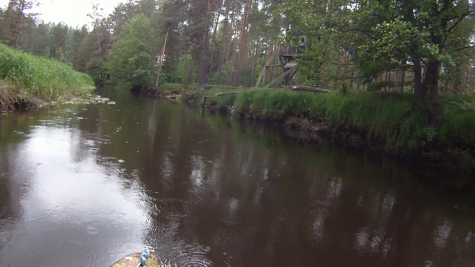 Rafting in the Moscow region Nerskaya river - My, Alloy, Hike, PVD, Relaxation, Longpost, GIF