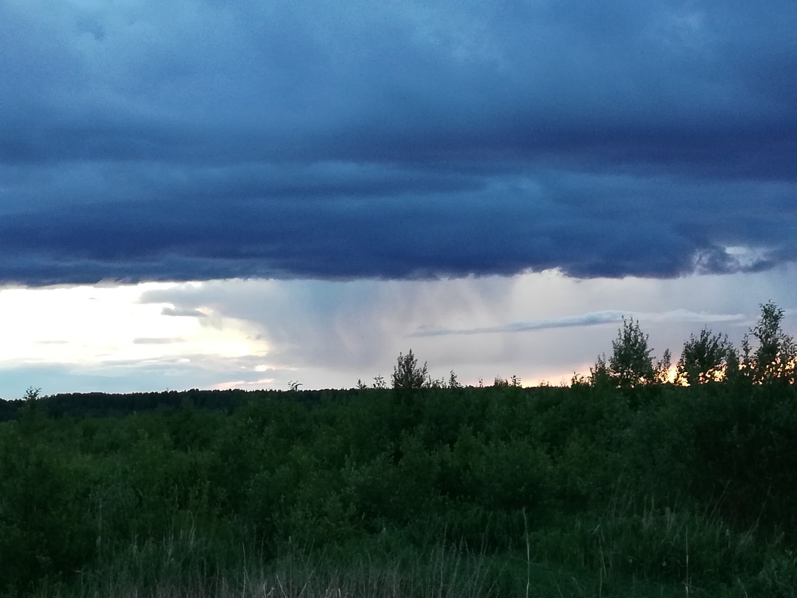 Cloud - My, beauty of nature, The clouds, Sunset, Longpost, The photo