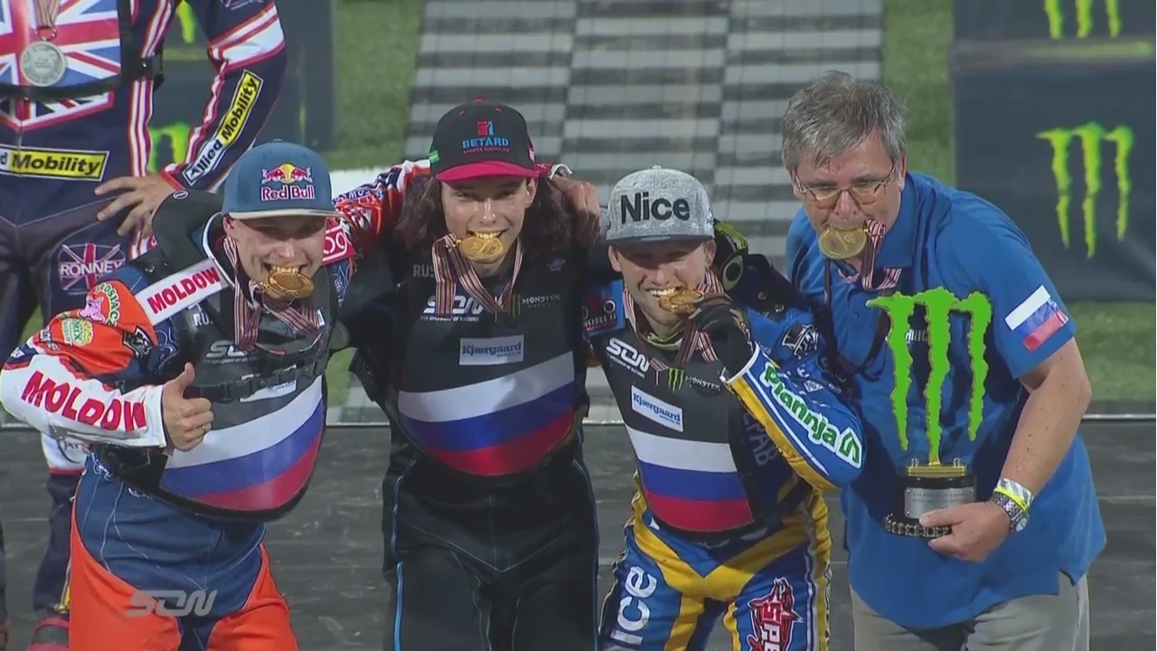 Team of RUSSIA-WORLD CHAMPION 2018! - Speedway, World championship, Russia, Longpost, Sport