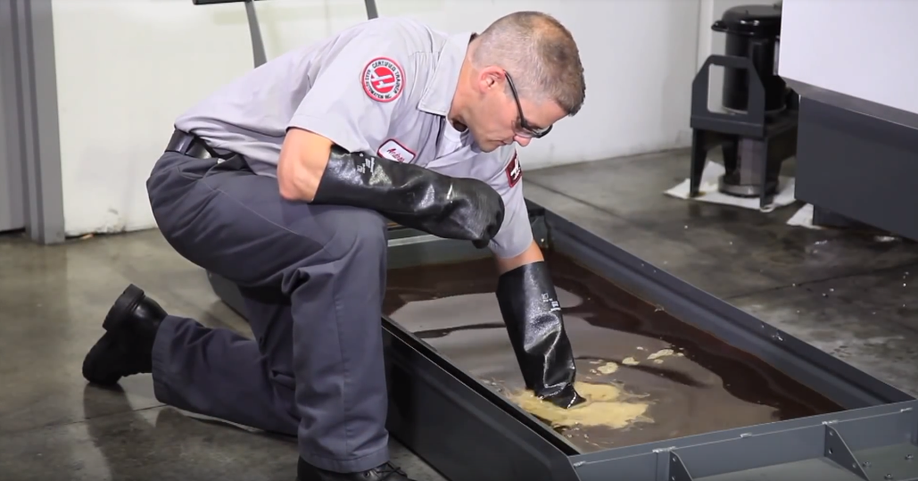 Coolant Tank Cleaning: Expectation vs. Reality - Longpost, Video, Smock, Factory, Machine, Dirt, Tank, Coolant, My