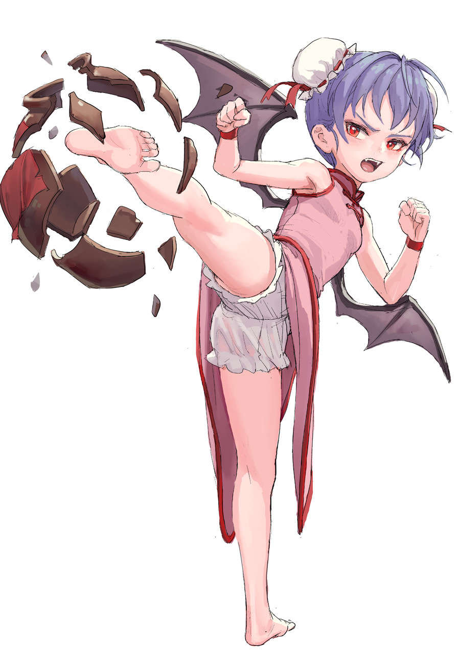 Remilia by Fkey - Touhou, Anime art, Anime, Not anime, Remilia scarlet, FKEY, Longpost