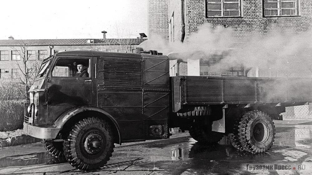 NAMI-012. Soviet steam truck - Us, , , Steam car, Steam engine, Timber carrier, Tractor, Longpost, the USSR