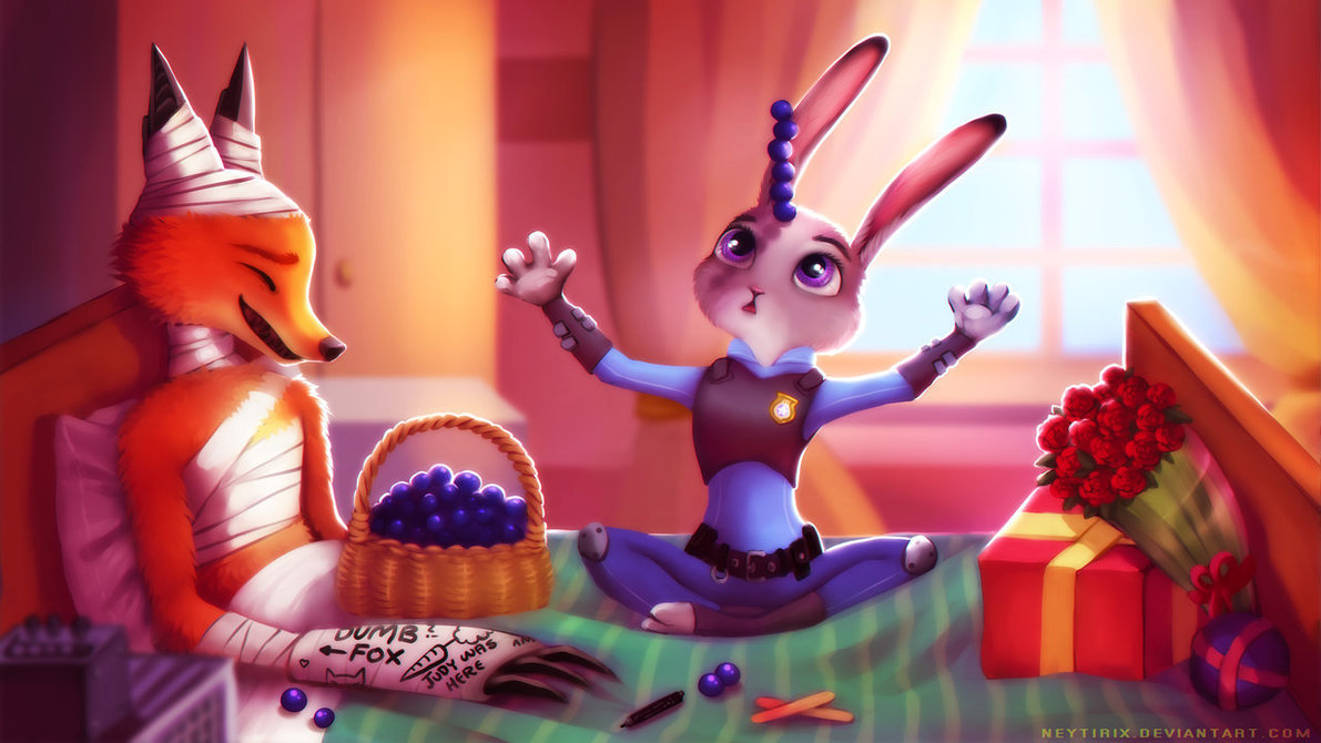 Zootopis Story. By Neytirix (1-15) - Zootopia, Neytirix, Comics, Judy hopps, Nick wilde, Longpost