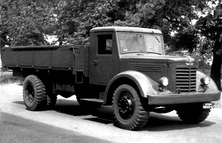 YaAZ-200. The first serial Soviet car with a diesel engine - Yaaz, , , Diesel engine, Truck, the USSR, Longpost, Maz 200, Maz