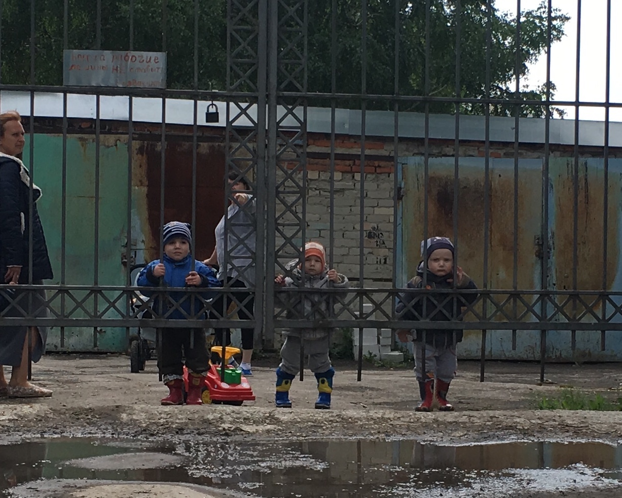 Vladimir kindergarten, north wind - My, Saratov, Saratov vs Omsk, Children