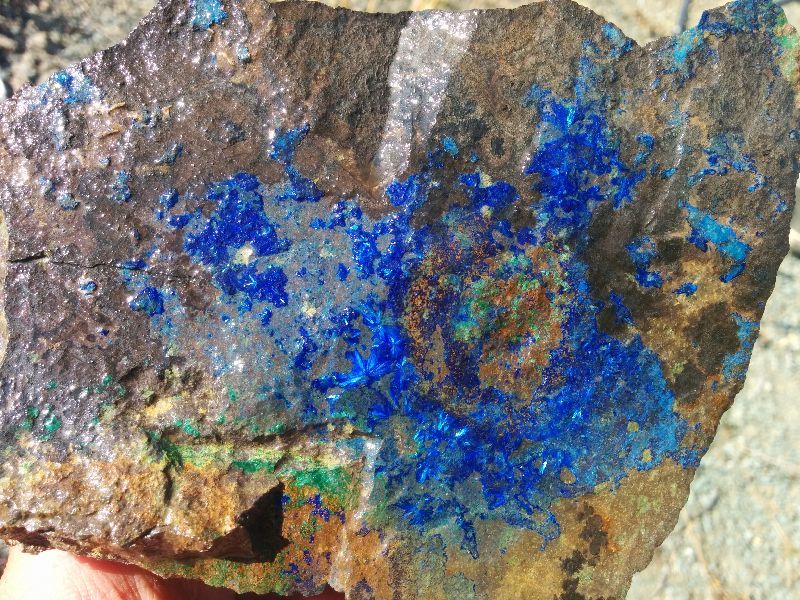 One of the trips to the South Urals - My, Malachite, Azurite, Zircon, Field, The photo, Longpost