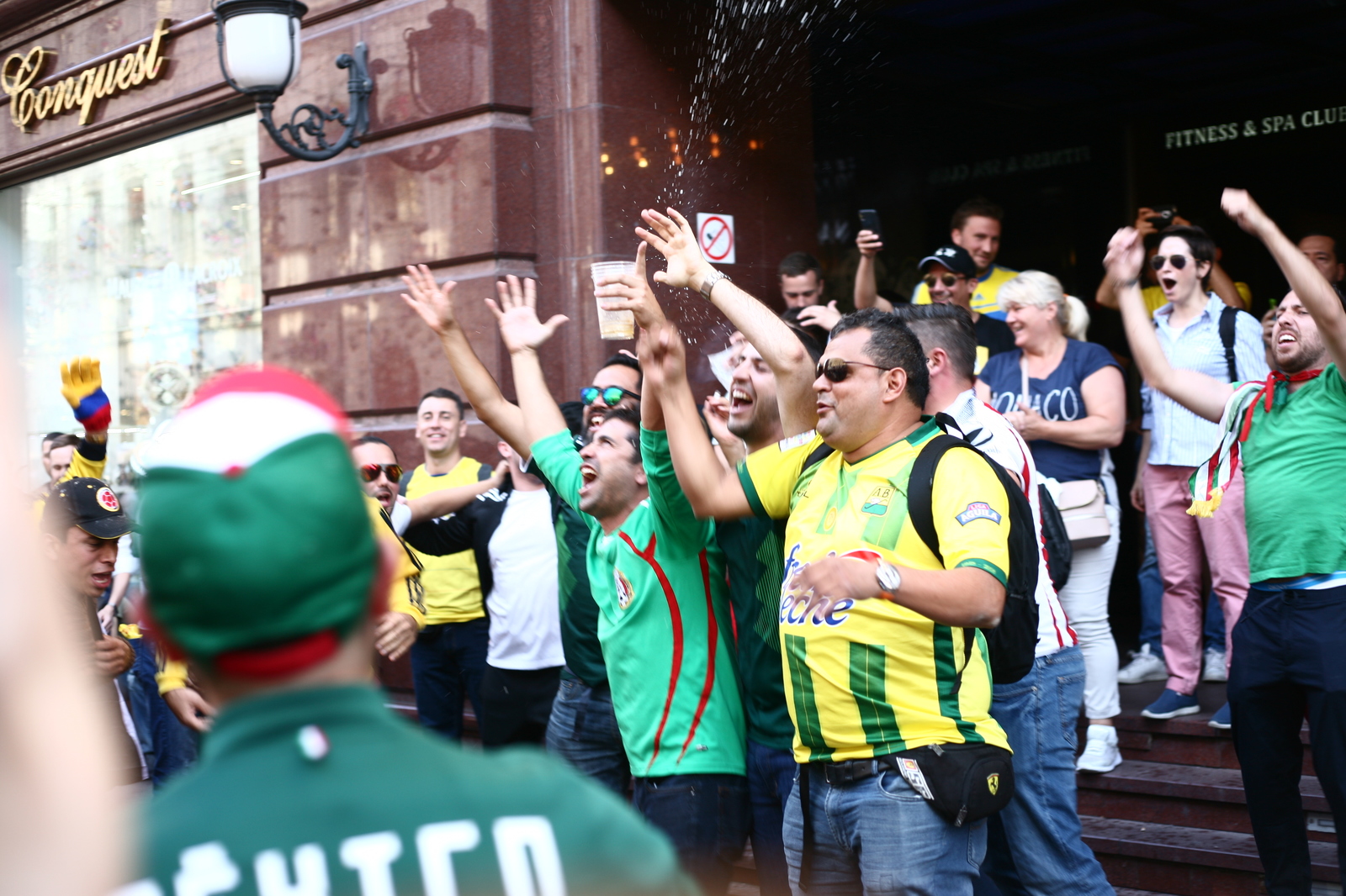 Fans in Moscow... - My, Болельщики, 2018 FIFA World Cup, Walk, Emotions, Moscow, Longpost