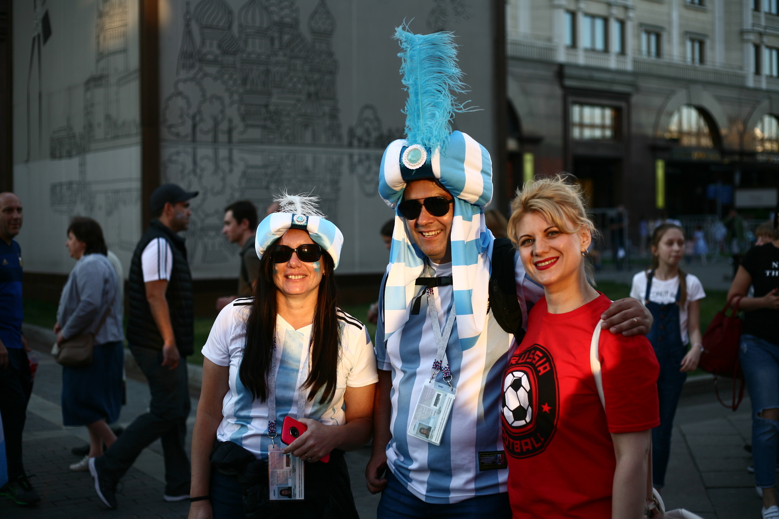 Fans in Moscow... - My, Болельщики, 2018 FIFA World Cup, Walk, Emotions, Moscow, Longpost