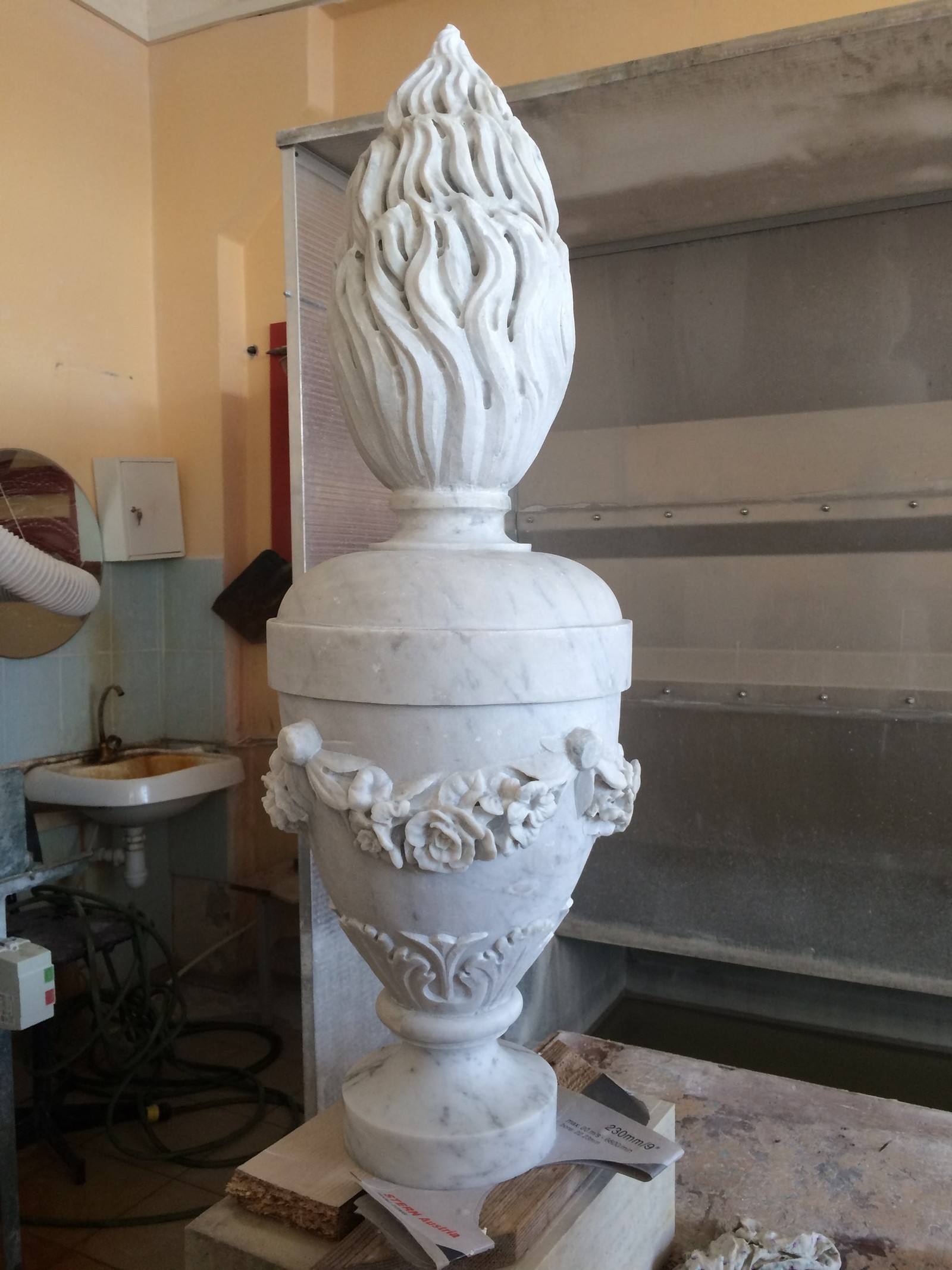 Restoration of the altar cross of the Basilica of St. - My, Stone carving, Marble, Cross, Church, Saint Petersburg, Restoration, Longpost