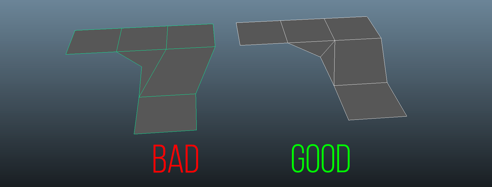 Good manners in 3D modeling - My, 3D modeling, Topology, Longpost