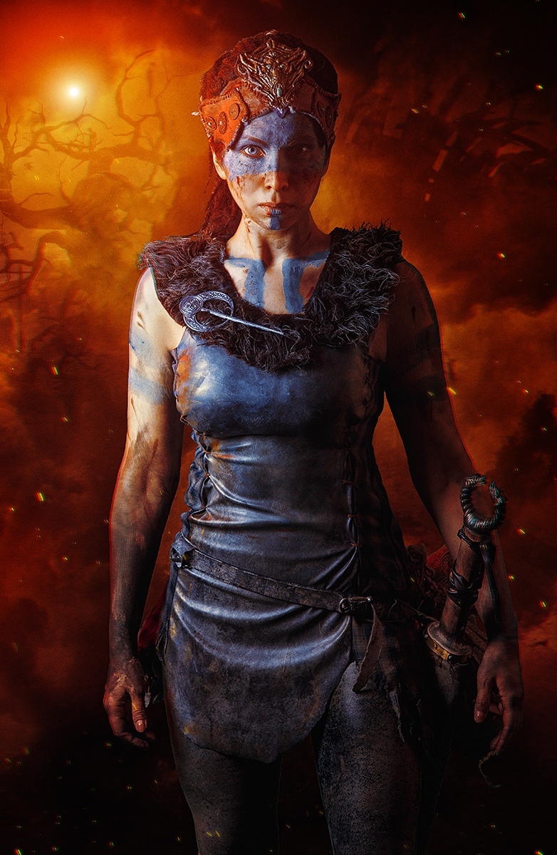 Косплей на Senua Hellblade Cosplay - Моё, Косплей, Русский косплей, Senua, Hellblade, Длиннопост