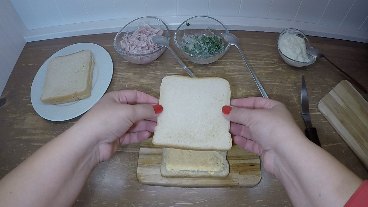 Sandwiches. Tasty, simple, fast! - My, Video recipe, Recipe, , The photo, , Video, Longpost