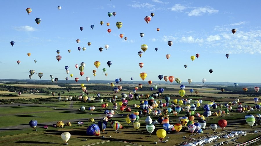 Balloon Festival. - Balloon, Travels, Great Britain, Switzerland, Velikie Luki, Cappadocia, Albuquerque, Longpost