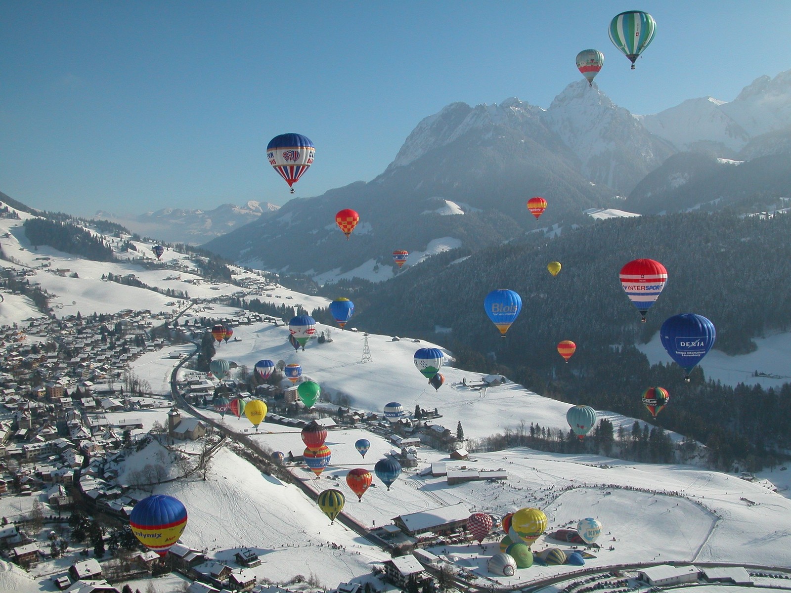 Balloon Festival. - Balloon, Travels, Great Britain, Switzerland, Velikie Luki, Cappadocia, Albuquerque, Longpost