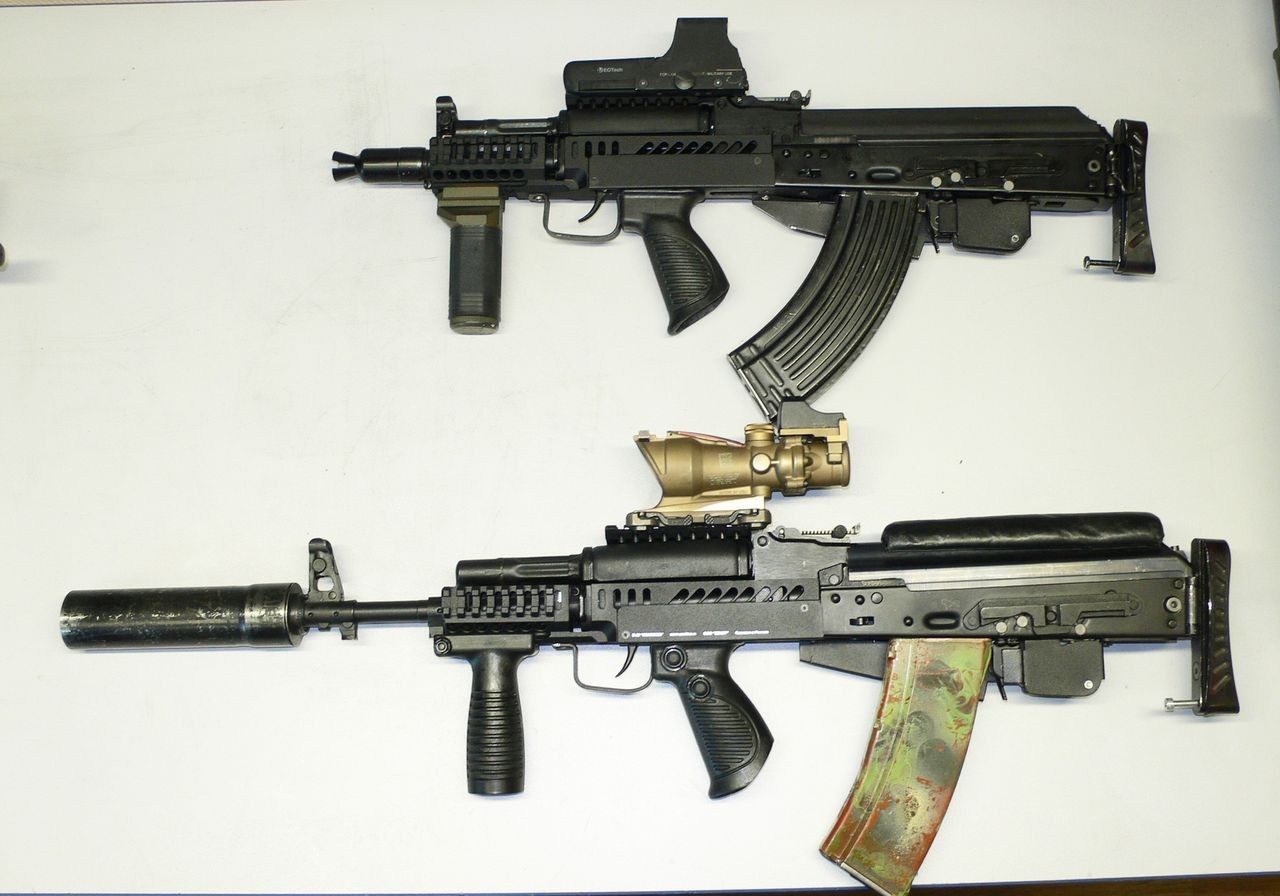 Bullpup AK. - Weapon, Machine, Kalashnikov assault rifle, Why, Reasoning, Images, Hobby, Longpost