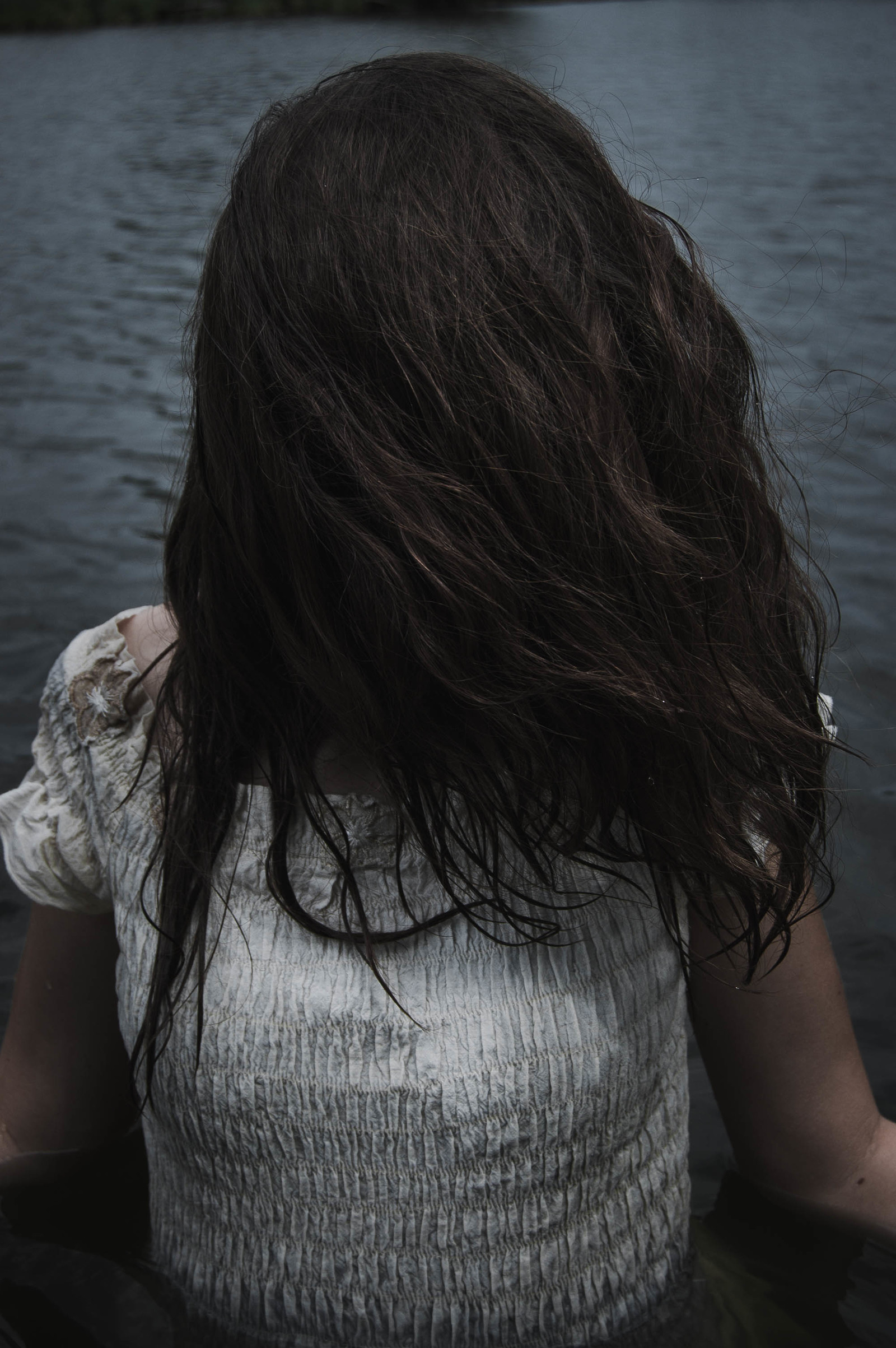 Gloom to you - My, Beginning photographer, Nikon, Nikon D70, Horror, PHOTOSESSION, River, Beautiful girl, First experience, Longpost