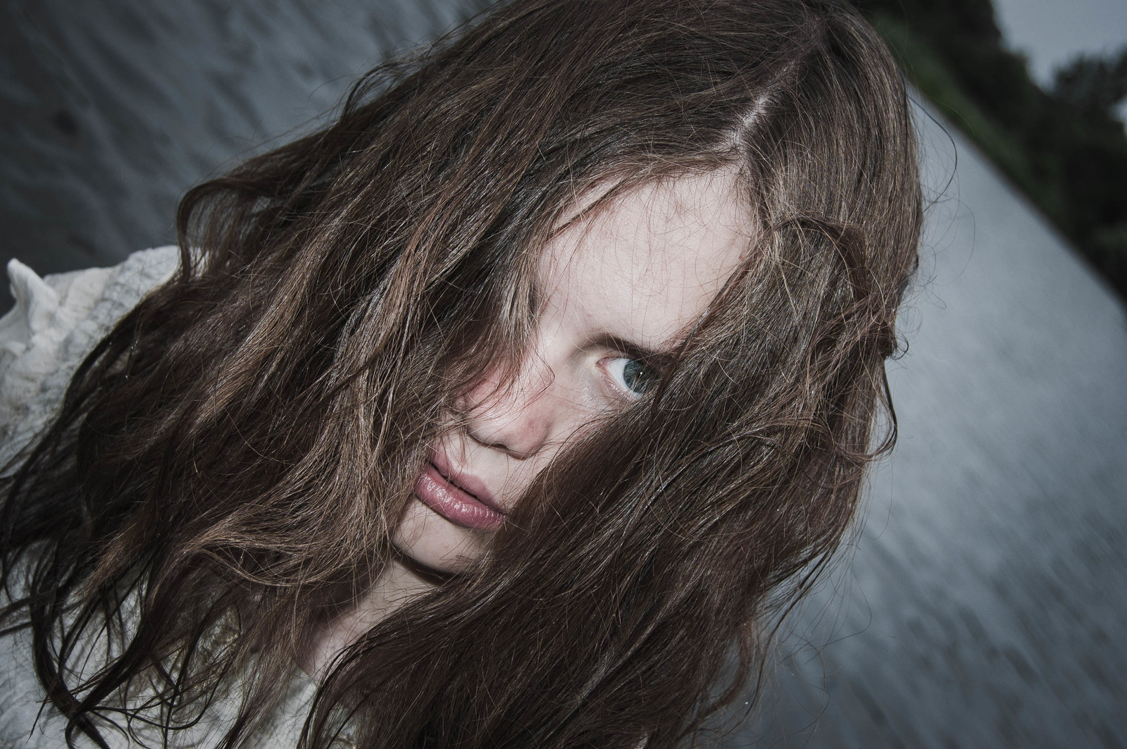 Gloom to you - My, Beginning photographer, Nikon, Nikon D70, Horror, PHOTOSESSION, River, Beautiful girl, First experience, Longpost