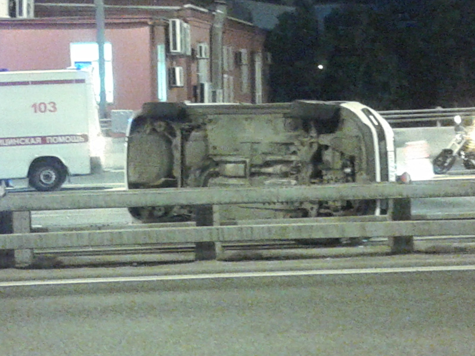 Accident on Avtozavodsky bridge (26-27.06.2018) - My, Road accident, Crash, Moscow, Changeling, Longpost