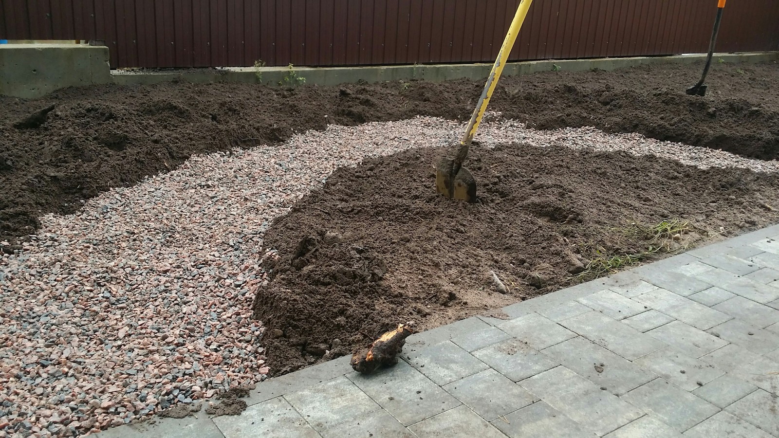 Autumn 2017. Mud. Preparing for the next season - Land, Landscape design, Paving stones, Dacha, Autumn, Saint Petersburg, Longpost