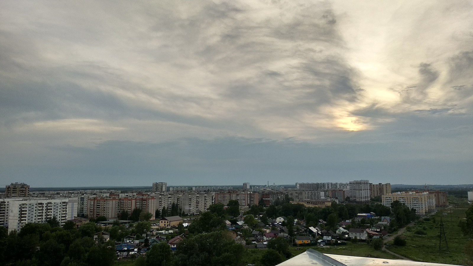 #roofyaroslavl - My, Yaroslavl, Roof, The horizon is littered, Sunset, Height, Beautiful, , Longpost, Ruffers