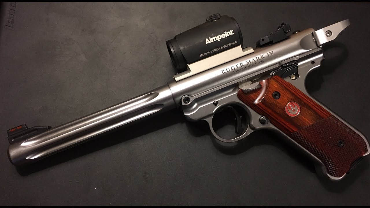 Ruger Mark IV. - Оружие, Ruger, Пистолеты, Хобби, Тишина, Картинки, Длиннопост