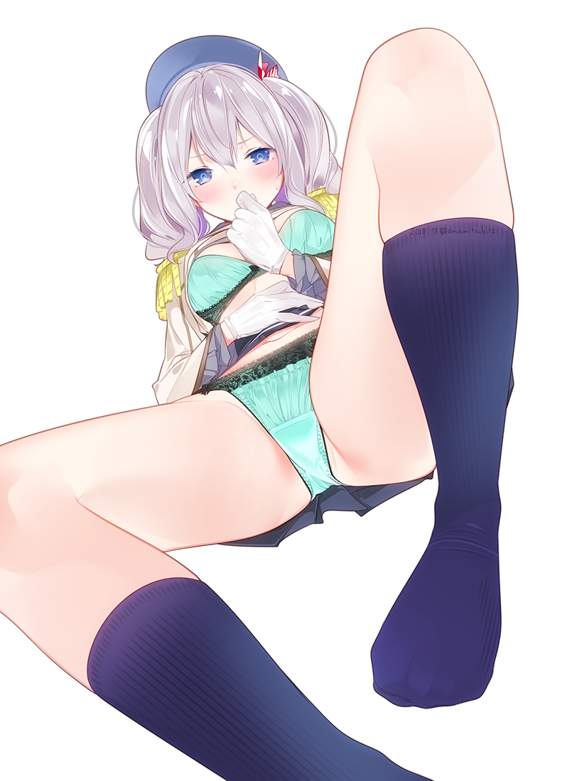 Kashima - NSFW, Kantai collection, Kashima, Anime, Anime art, Underwear