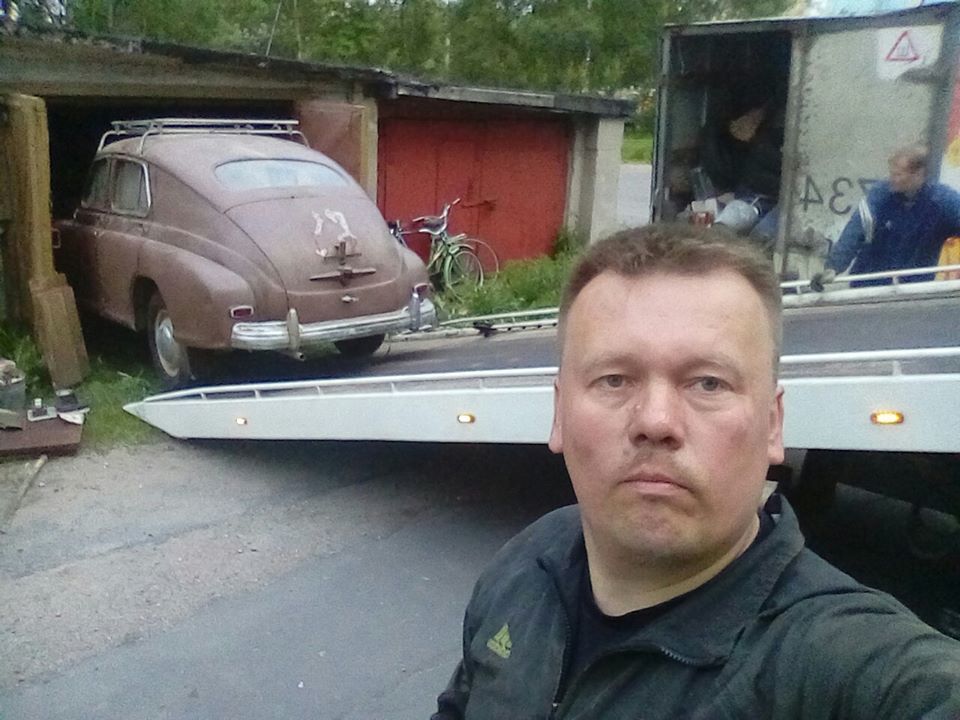 Treasures of the Arctic or how Murmansk dug up a new Victory in an old garage! - My, Gaz M-20 Pobeda, Victory, Retro, Retro car, , Garage, Murmansk, The photo, Longpost