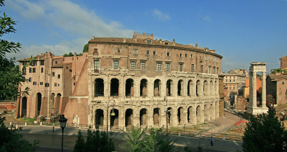 Theater of Marcellus in Rome - Architecture, Rome, Interesting, Longpost