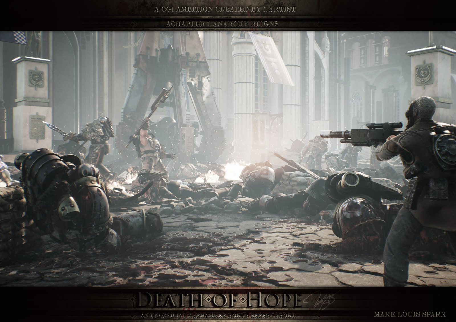 Several concepts for the fan-made Death of Hope - Warhammer 30k, Horus heresy, Death of Hope, Wh Art, Longpost