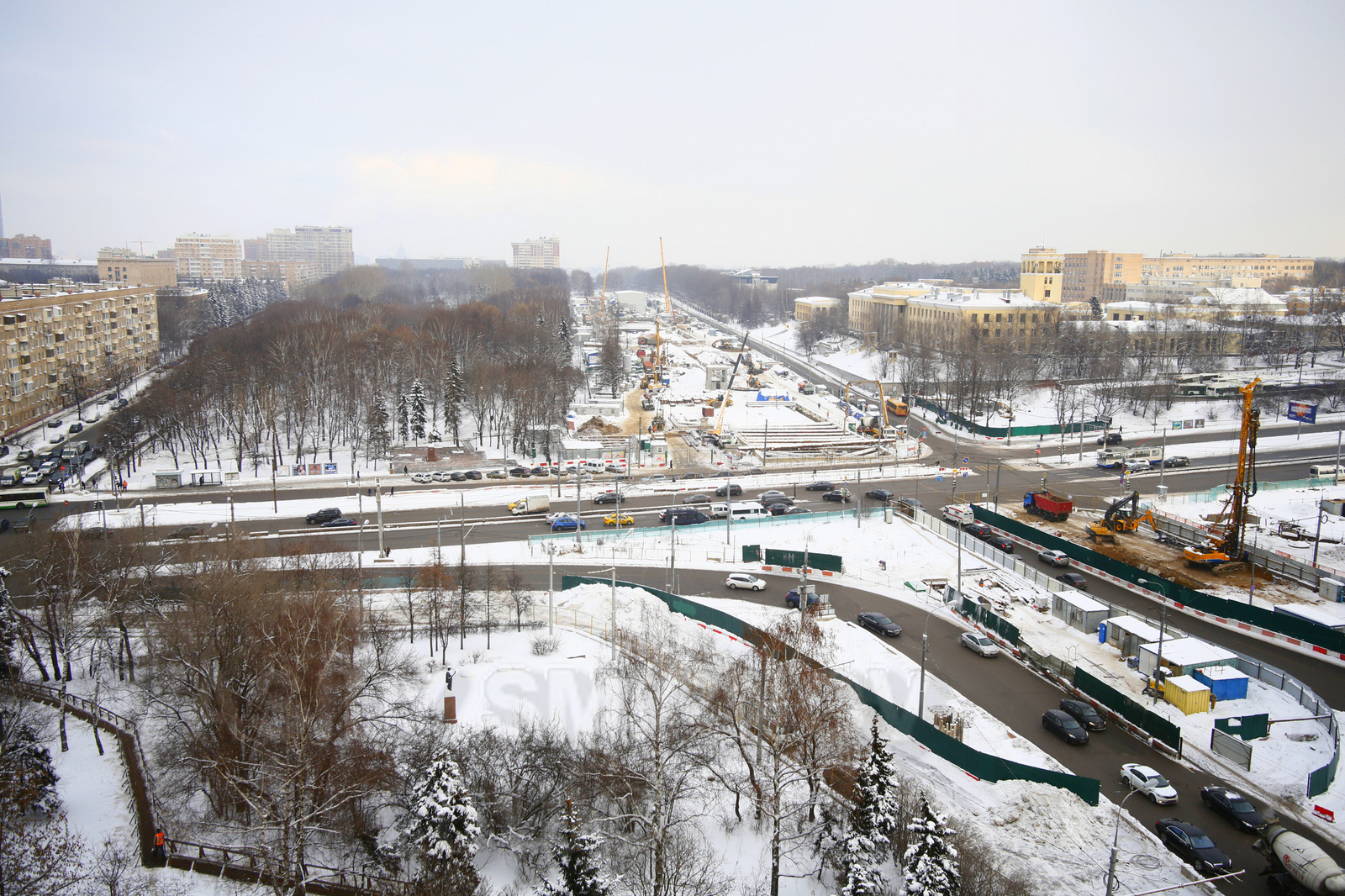 Строительство станции метро Ломоносовский пр-т (Москва) - Моё, Метро, Ломоносовский проспект, Строительство, Длиннопост