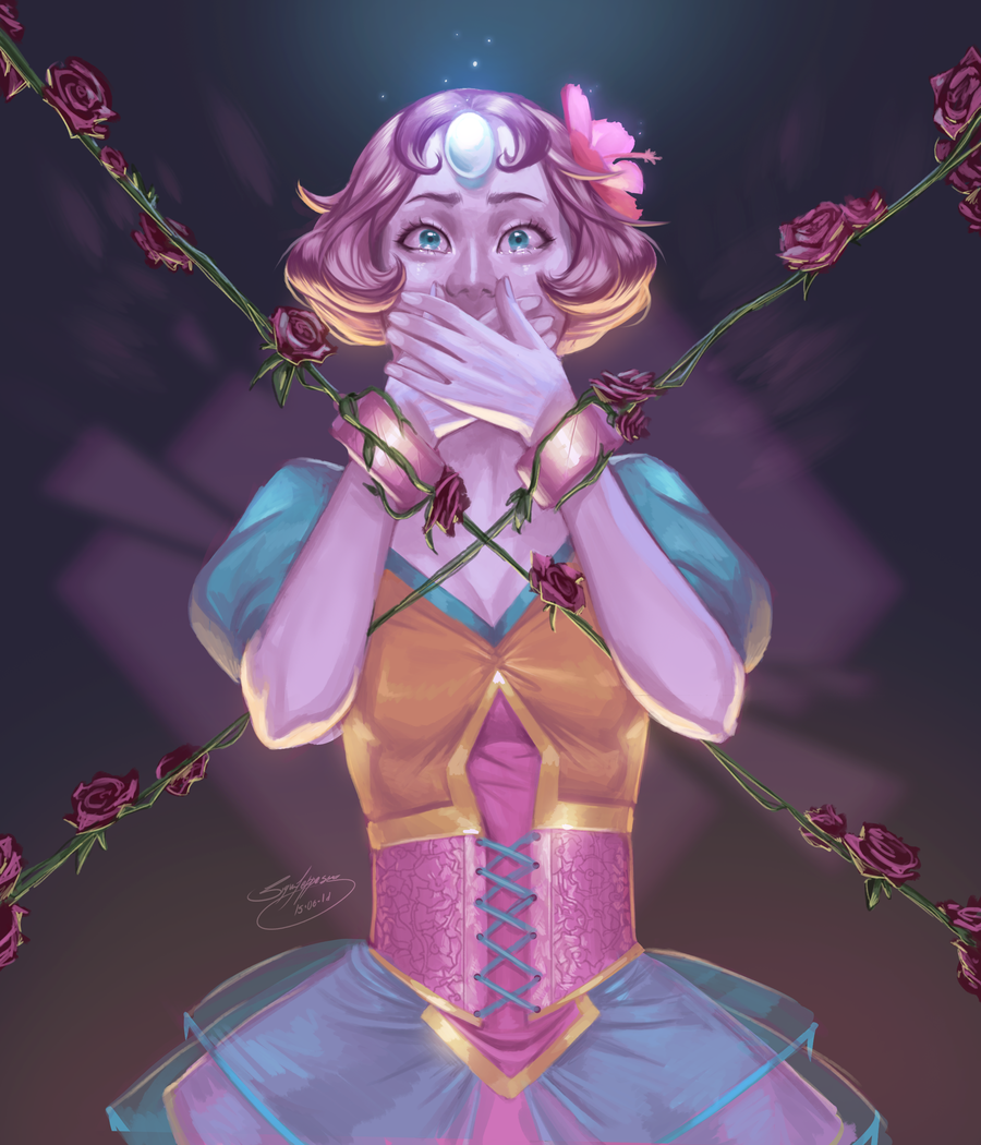 Vow of silence - Steven universe, Pearl, Art