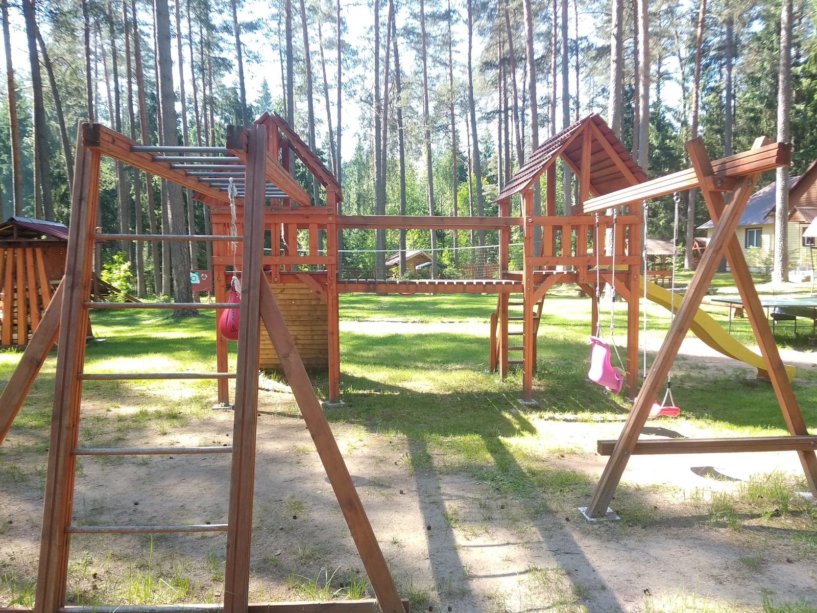 Playground - My, Tree, With your own hands, Longpost, Playground