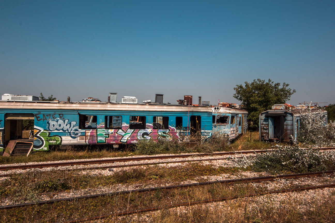 Rotten Express Overgrown station with abandoned trains! - My, A train, Railway, Urbanphoto, Zabugornyurban, Longpost