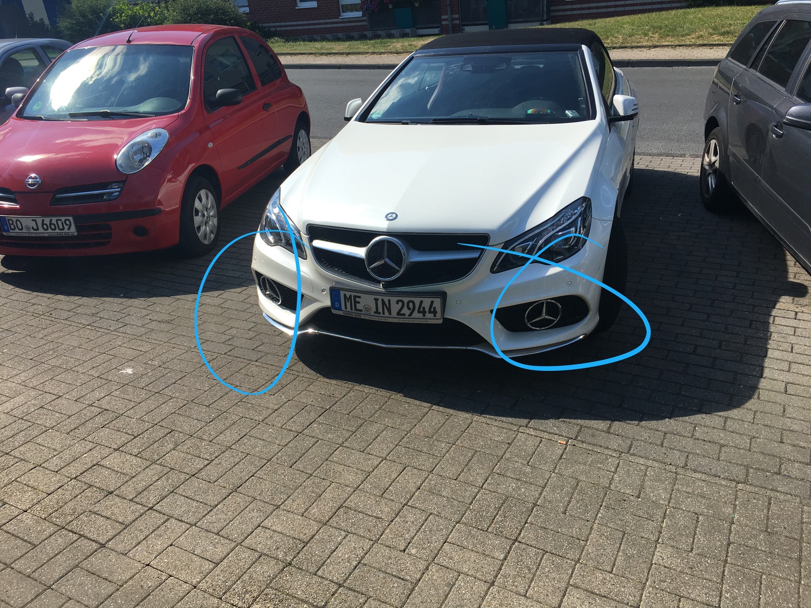 When you really want to emphasize that you have a Mercedes - Mercedes, 