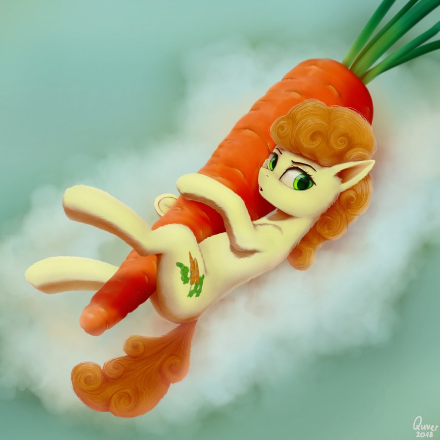 In her dreams - My little pony, Carrot Top, Art