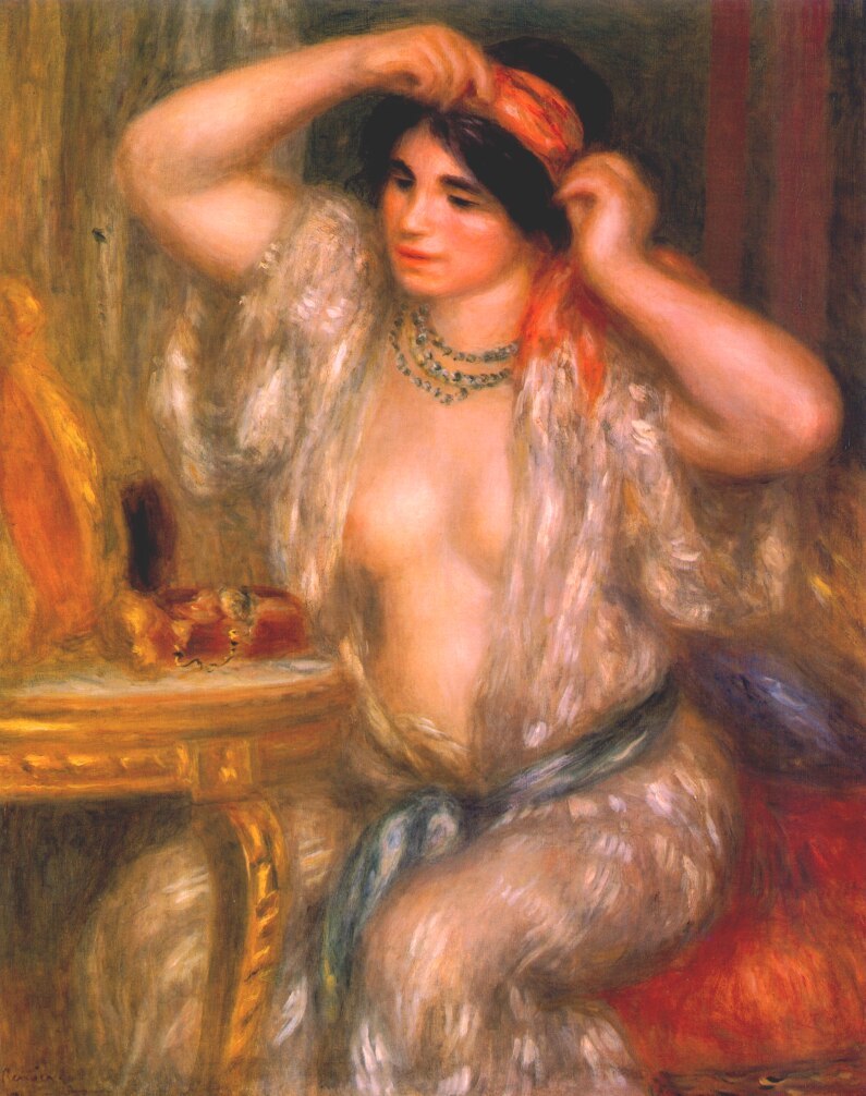 Nude in painting: Pierre-Auguste Renoir, part 2 - NSFW, Painting, Painting, A selection, Renoir, Longpost, Nudity