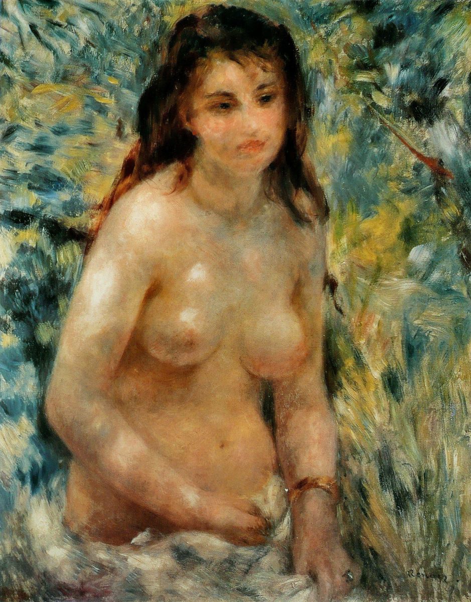 Nude in painting: Pierre-Auguste Renoir, part 2 - NSFW, Painting, Painting, A selection, Renoir, Longpost, Nudity