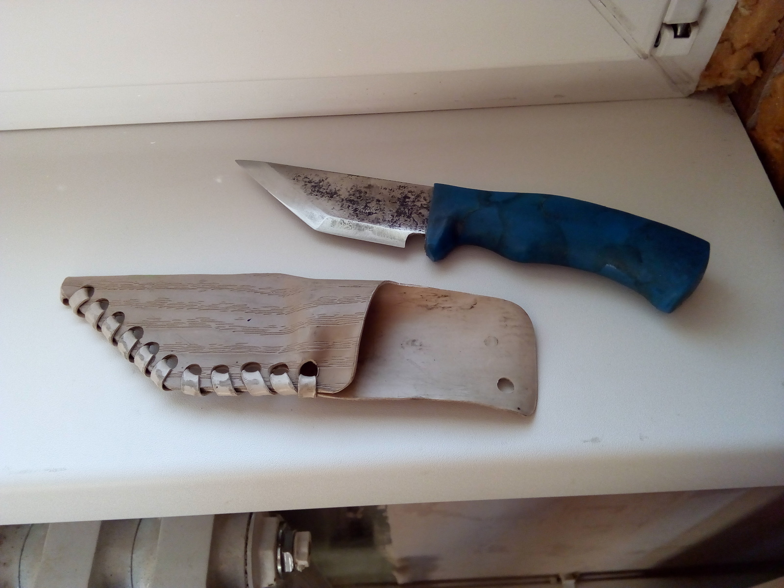 Способы изготовления ножен для ножа своими руками из разных материалов