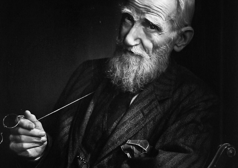 Uninvented Tales 279 How to earn immortality through the ages... - Uninvented tales, Text, Bernard Shaw, The photo