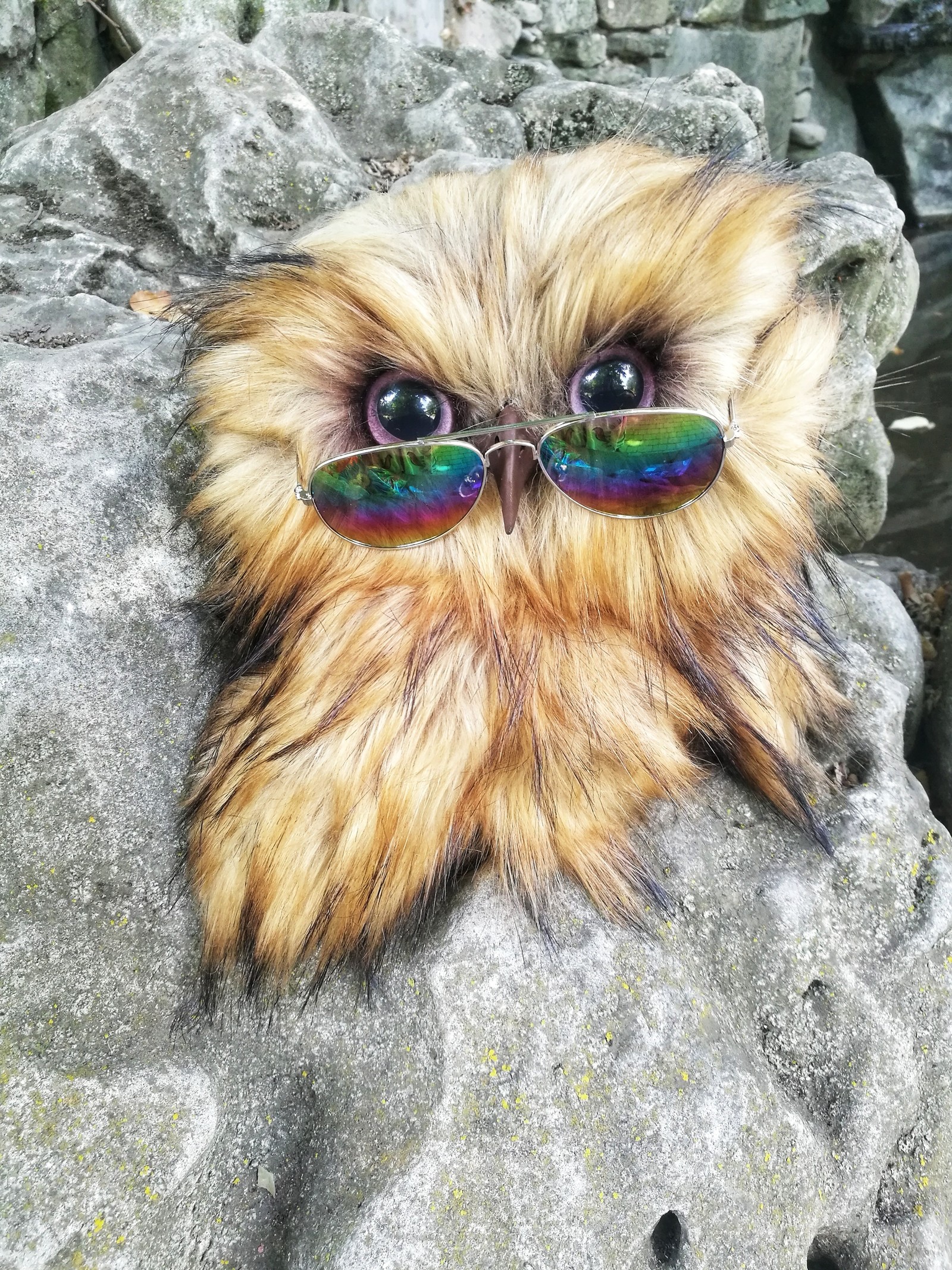 Owl on vacation / Owl year without vacation - My, Needlework without process, Owl, Handmade, Vacation, I want to go on vacation, Longpost, Toys, Handmade