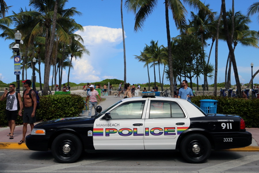 Miami Beach - USA, Ocean, Town, Beach, Miami Beach, Longpost