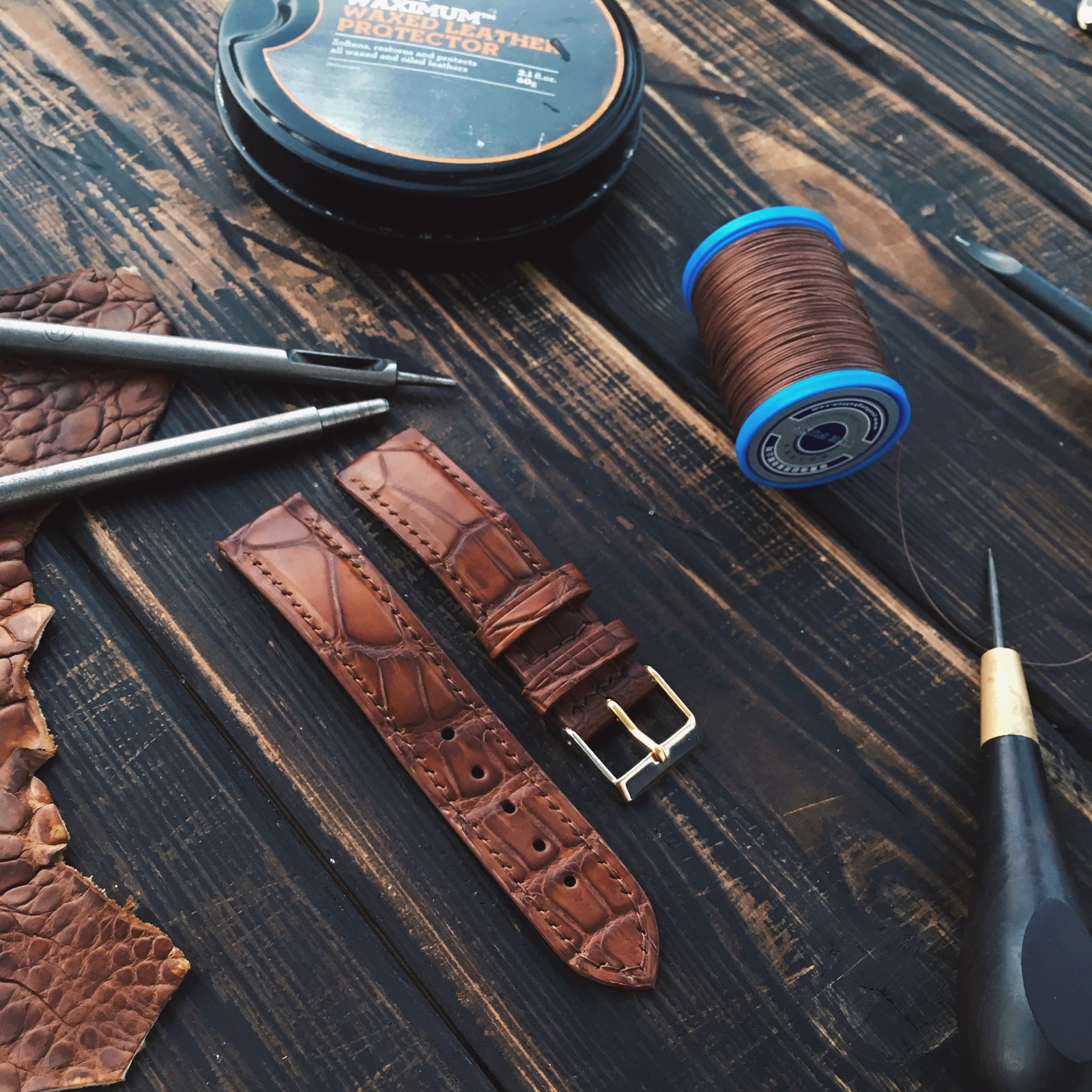 Watch straps for pikabuggers with a 20% discount. Gratitude. - My, Strap, Leather, Natural leather, Leather products, , Longpost