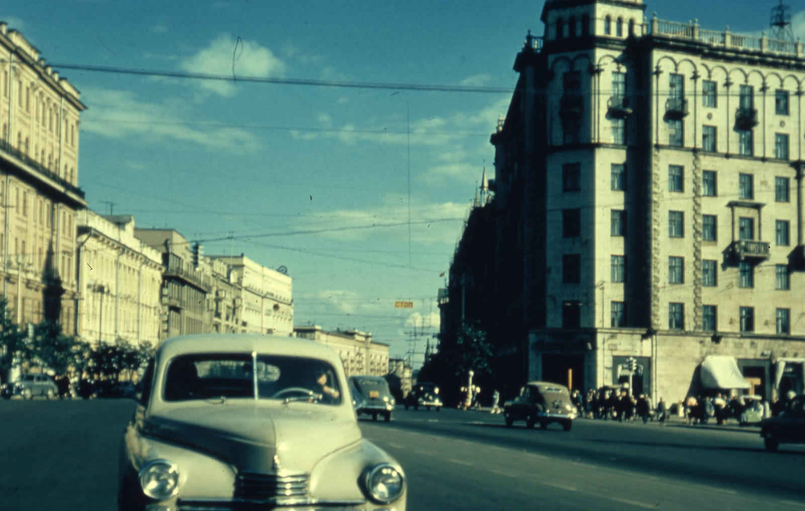 Photos of an American tourist. - Moscow, Interesting, The photo, Retro, 1962, the USSR, Longpost