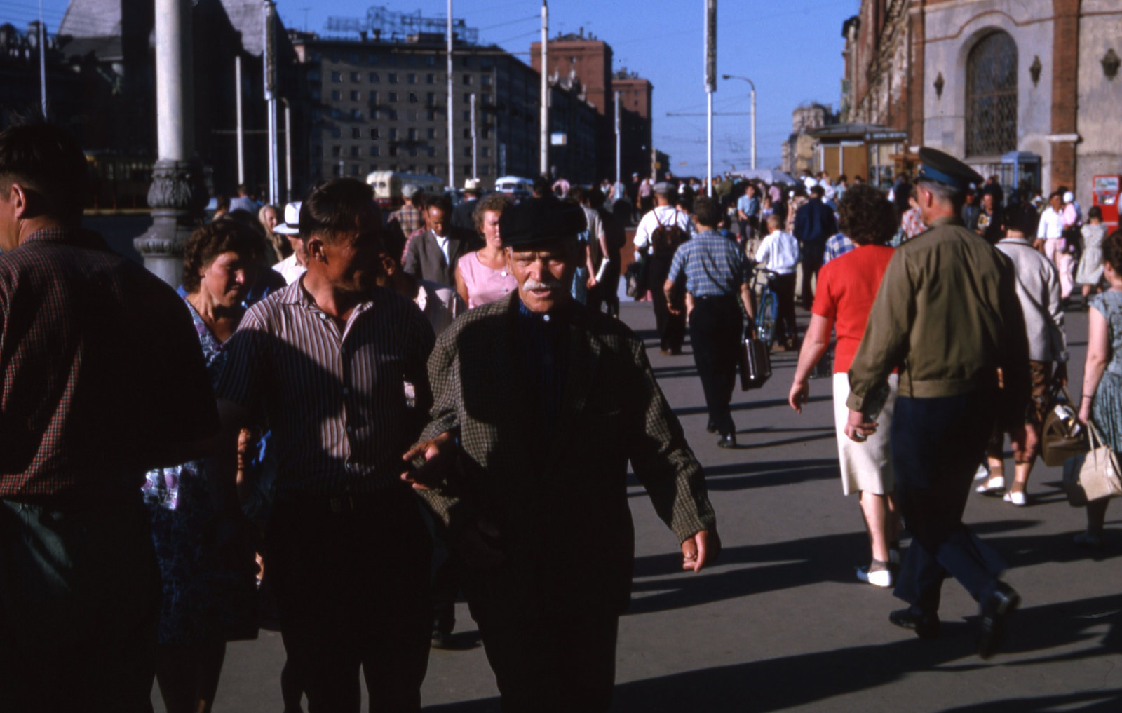 Photos of an American tourist. - Moscow, Interesting, The photo, Retro, 1962, the USSR, Longpost