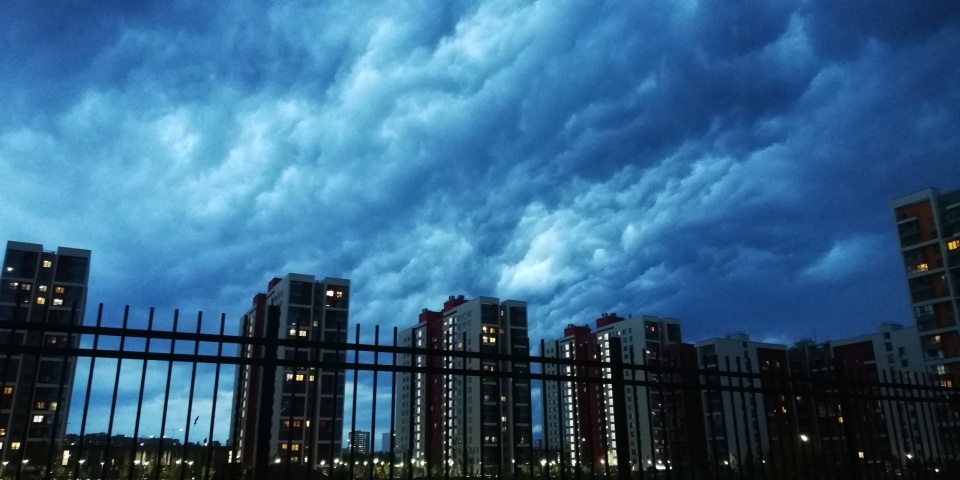 Terribly beautiful. - The photo, Tyumen, Thunderstorm, Element, beauty, Longpost