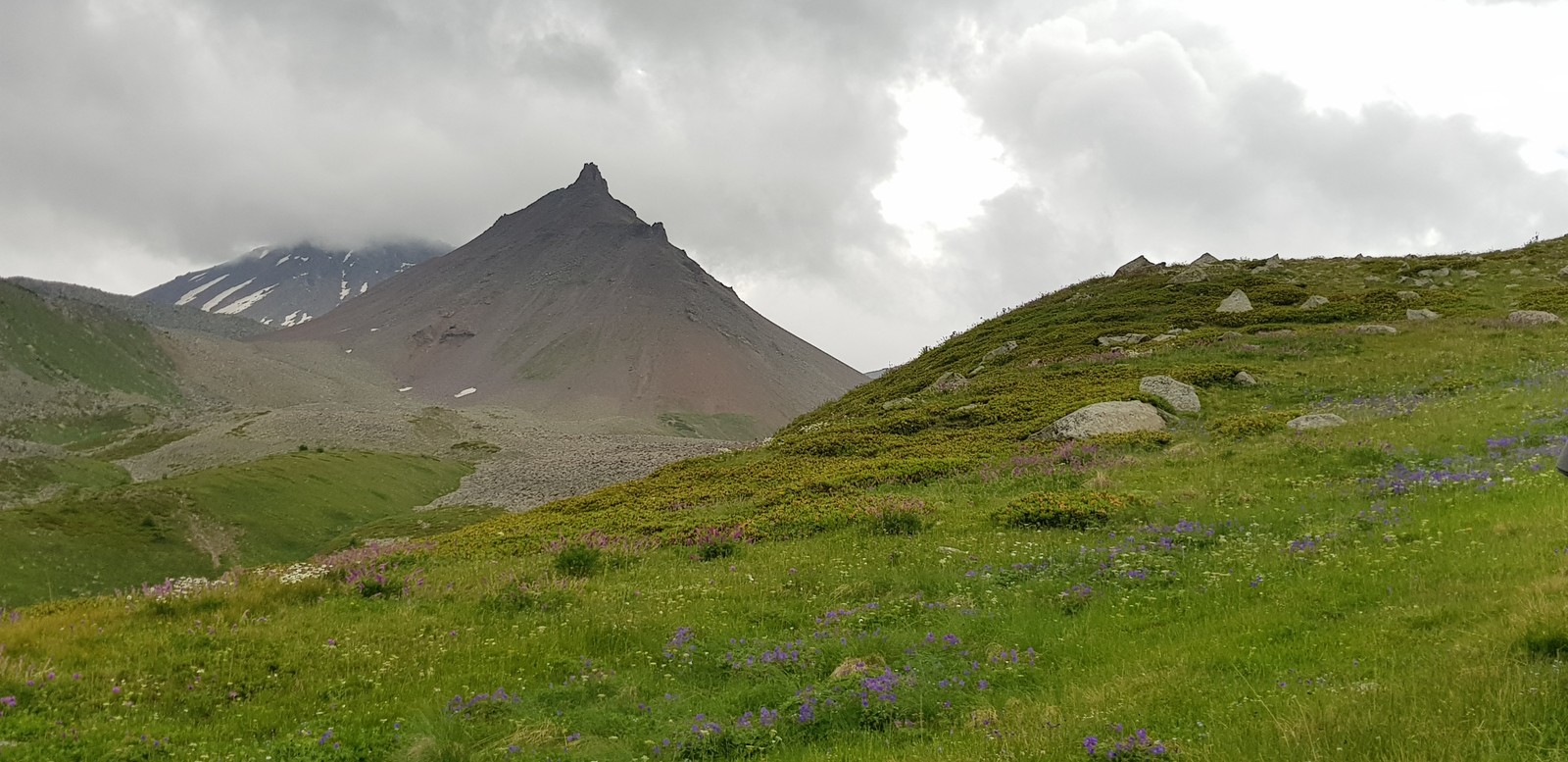 Hike to the volcano for three thousand rubles) - My, The mountains, Hike, Volcano, Jeeping, Travel across Russia, Longpost