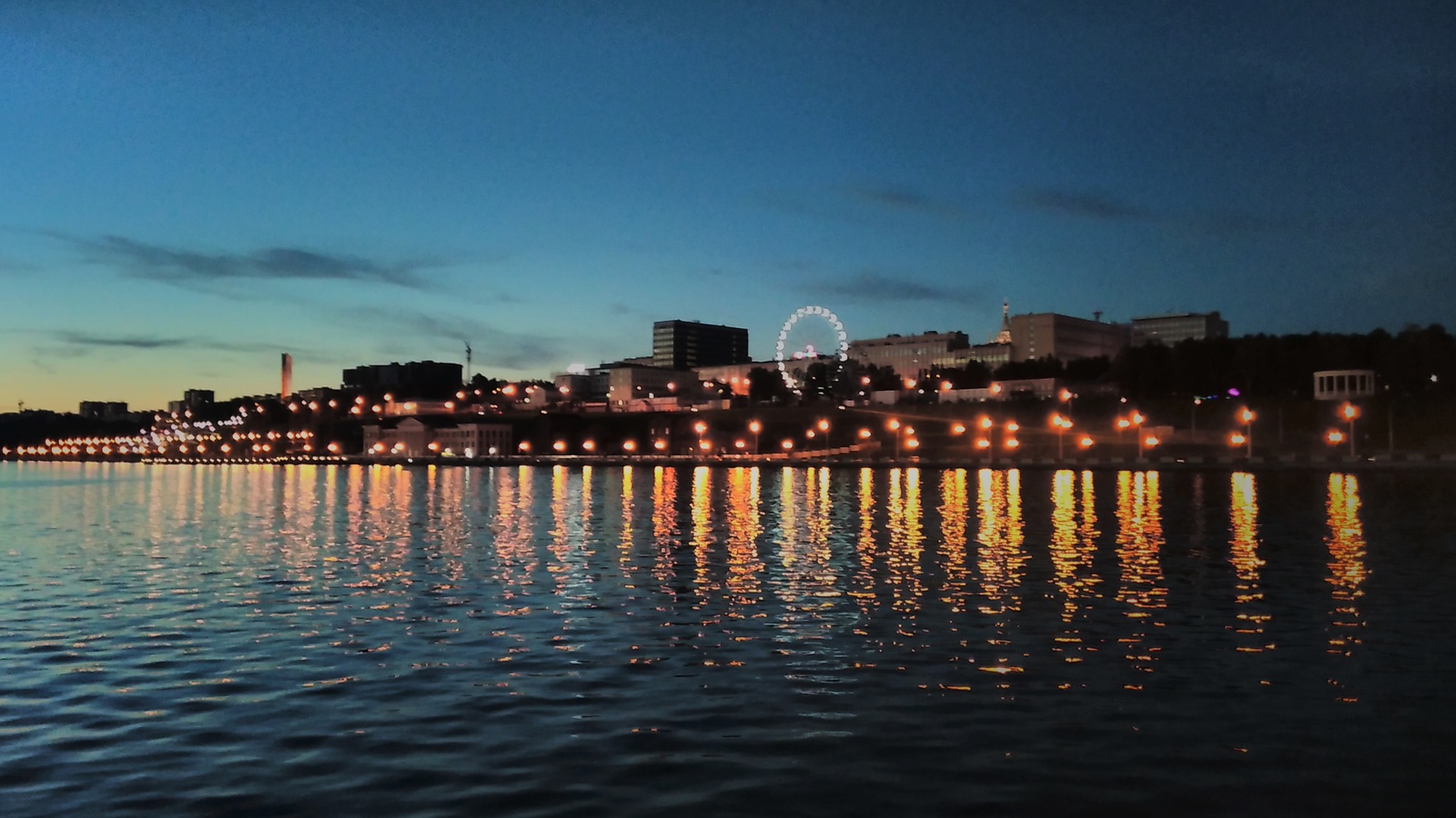 Insomnia 2. Izhevsk, view of the embankment - My, The photo, Izhevsk, Embankment, My